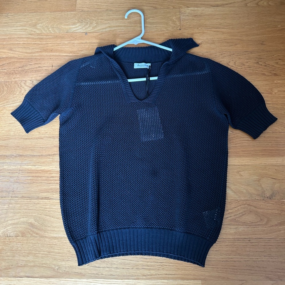 Arovescio women’s navy blue sweater